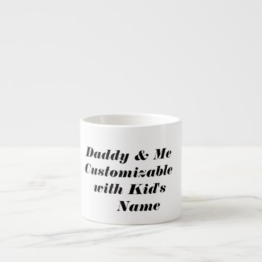 パパと私 エスプレッソカップ (正面)