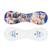 「パパと私」父の日の写真コラージュ 野球ボール (パネル)