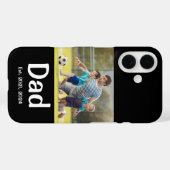 パパになった記念の写真 Case-Mate iPhoneケース (裏面 (横))