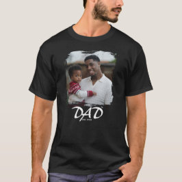 パパになった記念の写真Tシャツ Tシャツ