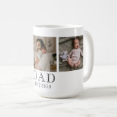 パパになった3枚の写真 コーヒーマグカップ (正面右)
