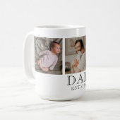 パパになった3枚の写真 コーヒーマグカップ (正面左)