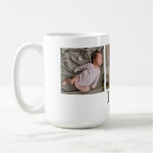 パパになった3枚の写真 コーヒーマグカップ (左)