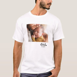 パパになりましたフォトギフト Tシャツ