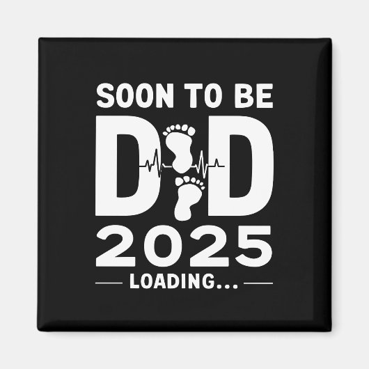 パパになる予定 2025年予定 新パパ マグネット (正面)