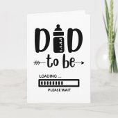 パパになる人 赤ちゃん妊娠発表 シーズンカード (正面)