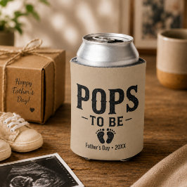 パパになる日 父の日妊娠発表 缶クーラー