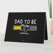 パパになる2025 パパ予定 2025 ダディになる 昇格予定 カード (裏面)