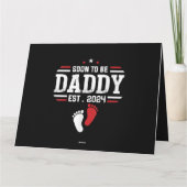 パパになる 2024 新しいパパ 2024 初めてのパパ カード (裏面)