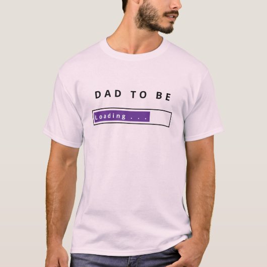 パパになるTシャツギフトロード中 Tシャツ (正面)