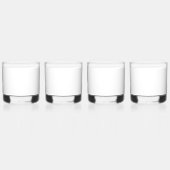 パパに乾杯し最高のて! ウイスキーグラス (正面)