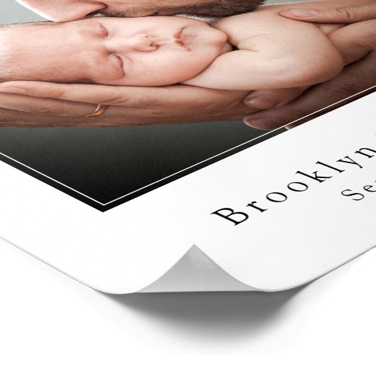 パパに会った日パパの父の日の記念の日 ポスター (角)