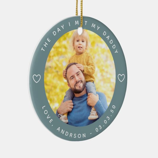 パパに会った日ファースト・パパの日 セラミックオーナメント (右)