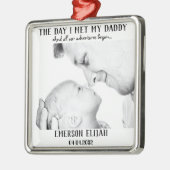 パパに会った日ファースト・パパの日 メタルオーナメント (左)