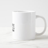 パパに冗談を言う ジャンボコーヒーマグカップ (右)