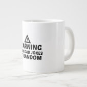 パパに冗談を言う ジャンボコーヒーマグカップ (正面右)