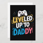 パパに平らにされた 招待状 (正面/裏面)