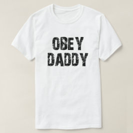 パパに従う Tシャツ