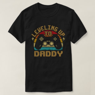 パパに昇格したDaddy Gamer Gamingまでレベリング Tシャツ