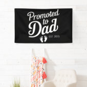 パパに昇格予定 2025年EST 面白い 近いうちにパパに 横断幕 (インサイチュ)