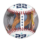 パパに昇格 |新しい祖父の写真 野球ボール (正面)