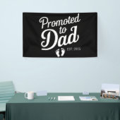 パパに昇格 2025年予定 面白い すぐパパになる 横断幕 (トレードショー)