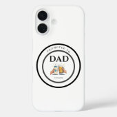 パパに昇格 Est 2026 おもしろいスマホケース Case-Mate iPhoneケース (裏面)