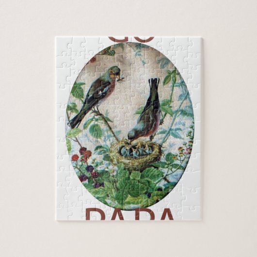 パパに行く ジグソーパズル (縦)