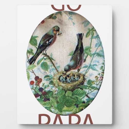 パパに行く フォトプラーク (正面)