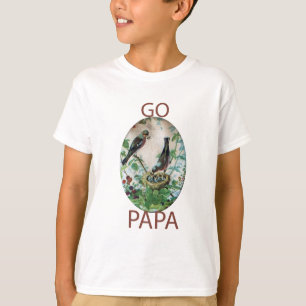 パパに行く Tシャツ