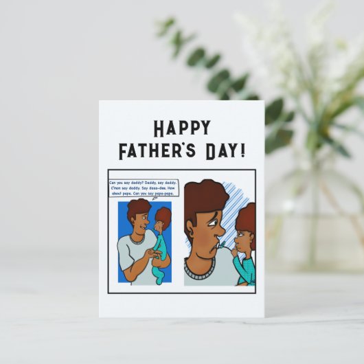 パパに言って ポストカード (スタンド正面)