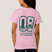 パパに贈る勇気づける言葉 Tシャツ (裏面)