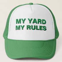 パパに贈る面白いクリスマスギフト MY YARD MY RULES