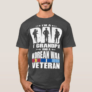 パパのおじいちゃんと朝鮮戦争退役軍人の贈り物 Tシャツ