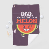 パパのおもしろいジョーク父の日のパパパン誕生日プレゼント ゴルフタオル (インサイチュ)