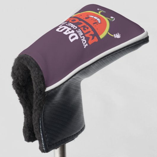 パパのおもしろいジョーク父の日のパパパン誕生日プレゼント ゴルフヘッドカバー (3/4 正面)