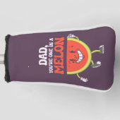 パパのおもしろいジョーク父の日のパパパン誕生日プレゼント ゴルフヘッドカバー (正面)