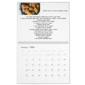 パパのお気に入りのヘルシーな食事 カレンダー (1月 2026)