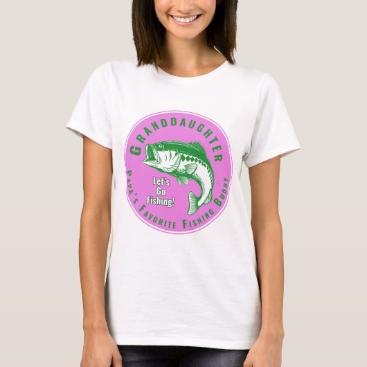 パパのお気に入りの釣り友達 Tシャツ (正面)