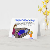 パパのお父さんのお願い カード (黄色い花)