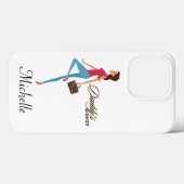 パパのお金、かわいい&サッシー10代のガールおもしろい。 Case-Mate iPhoneケース (裏面 (横))