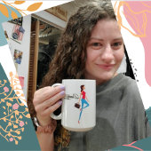 パパのお金、かわいい&サッシー10代の女の子おもしろい、 コーヒーマグカップ