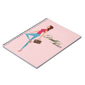 パパのお金、かわいい&サッシー10代の女の子おもしろい、 ノートブック (左側)