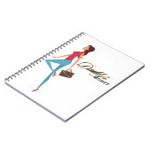 パパのお金、かわいい&サッシー10代の女の子おもしろい、 ノートブック (左側)