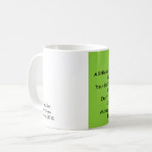 パパのことわざ コーヒーマグカップ (正面左)