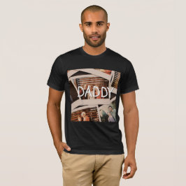 パパのためのオリジナルフォトTシャツ Tシャツ