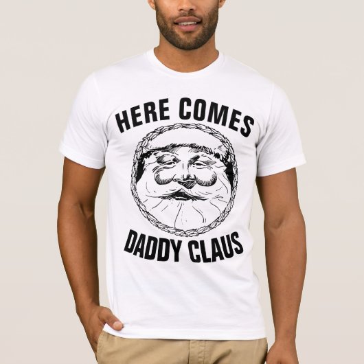 パパのためのクリスマスTシャツ Tシャツ (正面)