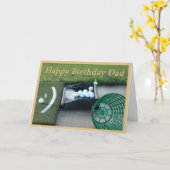 パパのためのゴルフバースデー・カード カード (黄色い花)