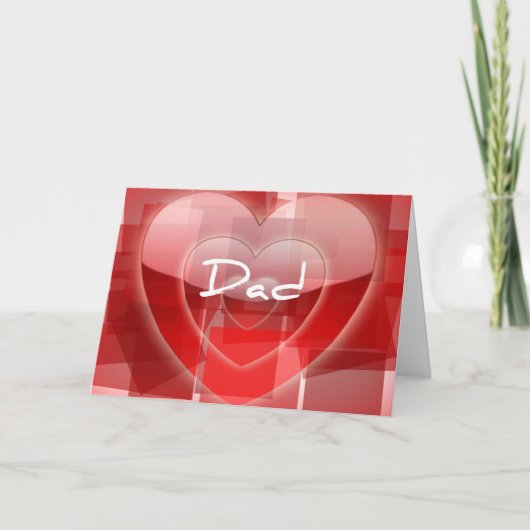 パパのためのバレンタインカード シーズンカード (正面)