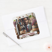 パパのためのワイン スクエアシール (封筒)